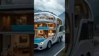 World&rsquo;s First 4-Story Futuristic Luxury Car 🚘✨ | Motorhome with Swimming Pools & Dream Interiors 💎🔥