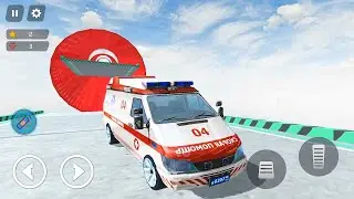 Ambulance Car Stunts #4 | Gameplay Android