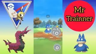 Munchlax, Scolipede & Ribombee in Pokemon Go Great League #pokemongo 😱🤯