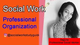 સમાજકાર્યમાં વ્યાવસાયિક સંગઠન ll Professional Organization in Social Work