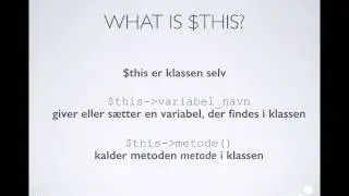 Objektorienteret PHP - metoder og egenskaber