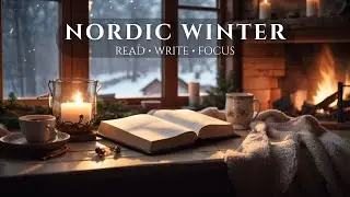 Nordic Winter ❄ Deep Focus Music for Reading & Writing (No Distractions)