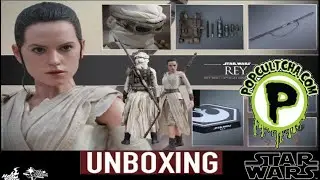 Rey (Jakku/Starkiller ) STAR WARS The Force Awakens Hot Toys MMS336