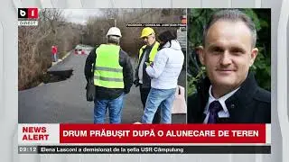 VIRGIL NANU, PREȘEDITE CJ PRAHOVA, DESPRE DRUMUL PRĂBUȘIT DIN CÂMPINA  MĂSURI_Știri B1TV_29 ian.2026