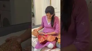 Mini vlog &hellip;#minivlog #dailyvlogs #blousedesign #trending #weddingpreparation #shorts #marathi #food