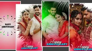Anniversary video editing in kinemaster/happy anniversary status video editing tutorial tamil