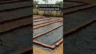 👉 Process of making vermicompost bed @earth booster organic #bharuch #agriculture #vermicompost