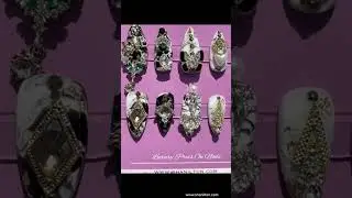 LOVE 🖤🤍Valentines fine 💕     🛍️ www.shanilton.com #pressonnails #shanilton