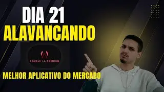 DOUBLE BLAZE -  DIA 21 USEI O APLICATIVO DE INTELIG&Eacute;NCIA ARTIFICIAL PARA ALAVANCAR 5K EM MINUTOS!!