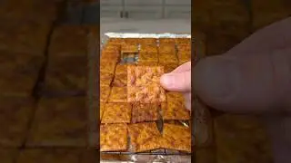 Smoked BBQ Saltine Crackers | Easy Appetizer Idea #food