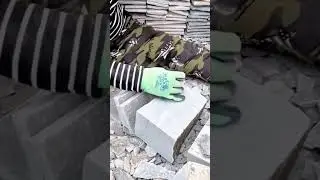 Cutting Stone Slabs Using An Automatic Press Machine For Precise And Uniform Tile Results