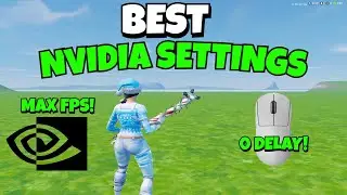 Лучшие профессиональные настройки Nvidia для повышения FPS в Fortnite! (Максимальный FPS + 0 заде...