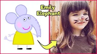 Peppa Pig Characters as Humans! Can You Guess Them by Their Voices?