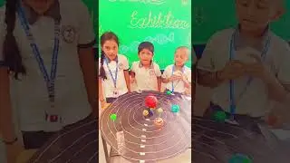 Science fair @Tiny Scholars School 🎒📚 Solaar system