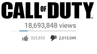INFINITE WARFARE HIT 2 MILLION DISLIKES!! | #2 DISLIKED TRAILER ON YOUTUBE!!