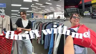 Thrift with me for SPRING + Thrift Haul | Thrifting colourful pieces