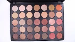 NEW Morphe Brushes 35OS Palette SWATCHES