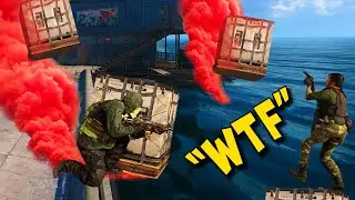 Buying LOADOUT but throwing it in the DUMBEST PLACE! Warzone Trolling