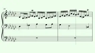 fughetta in e♭ minor