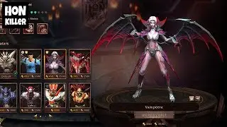 HoN Dampeer Vampeera Gameplay - Endless`Pain - Immortal