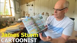 Vermont Cartoonist James Sturm
