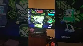 I won the match of splatoon.