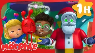 Robot Santa Steals Christmas Pets! 🎅🤖 | Morphle Fun Cartoons | Moonbug Kids Cartoon Adventure
