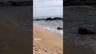 Spain #Lloret De Mar Beach walk #Costa Brava