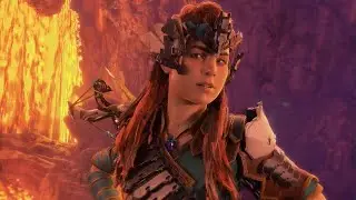 Aloy defeats Scorchers, Frostclaw in the Production Area (UH)