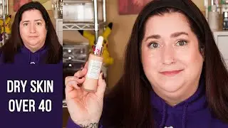 PHYSICIANS FORMULA ORGANIC WEAR SILK FOUNDATION ELIXIR | Dry Skin Review & Wear Test