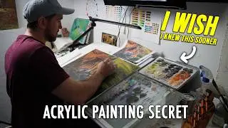 Can Acrylic Paints Look Like Oils?