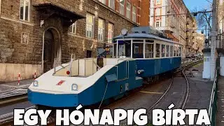 A VILÁGON CSAK ITT! VILLAMOS AMI EGY SZAKASZON SIKLÓ…8 ÉV UTÁN ADTÁK ÁT…MEG IS HALT MIRE IDEÉRTEM...