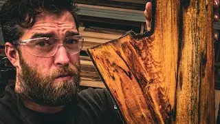 Небольшая мельница: как использовать пентакрил и самозатвердевающую березу с пятнистой текстурой.
