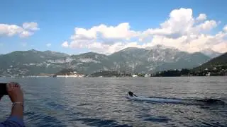 Jet Lev Flyer Lake Como Student on Remote
