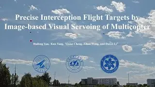 Precise Interception Flight Targets by Image-based Visual Servoing of Multicopter