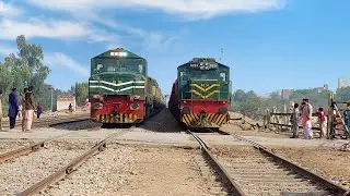 First Railfaning Of Season Cold Freeze Weather | Trains Late | Pakistan Railways