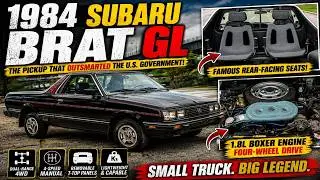 1984 Subaru BRAT GL – The Pickup That Outsmarted the U.S. Government