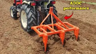 Swaraj Target 630 4wd mini tractor lift sensing performance | cultivator ADDC settings