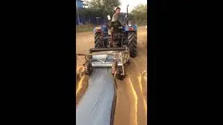 Bed Mulching cum Drip Laying Machine - Farmking India