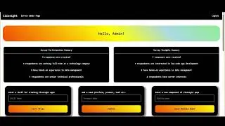 Template #1 - Survey forms with Reports