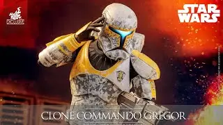 Hot Toys STAR WARS The Clone Wars CLONE COMMANDO GREGOR [Hot Toys Exclusive]