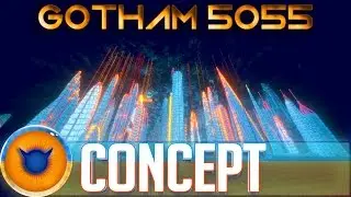 ☿ GOTHAM 5055 LightArt Concept | Minecraft Cinematic | LapisDemon