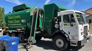 WM EX-Corona Peterbilt Amrep Garbage Truck