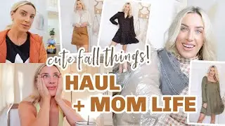SO MANY CUTE THINGS! Fall Clothing Haul & Mom Moments | Olivia Zapo