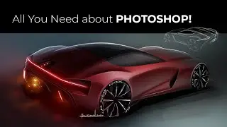 Курс Photoshop для НАЧИНАЮЩИХ и не только! Используйте его как профессиональный АВТОДИЗАЙНЕР!