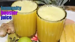 Immunity Booster drink to Fight  covid-19|| pineapple ginger juice|| weight loss||by nithyas kitchen