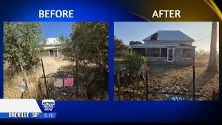 Butte County Code Enforcement carries out property abatement work
