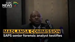 Madlanga Commission | SAPS senior forensic analyst testifies