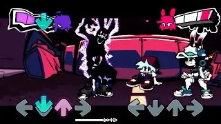 FNF - Graffiti Groovin': VS Skarlet Bunny V2 - Freakpunk (by Kalpy) - [FC/4k]