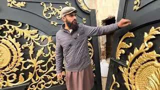 Modern Wrought Iron Gate Design & Delivery to Lala Musa | Hassan Welding Hub